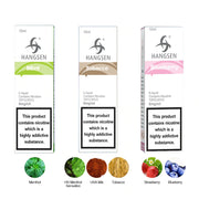 Hangsen 10ml e Liquid e Juice Refill Vape 3mg 6mg 12mg 18mg - Pack of 20x New Flavors